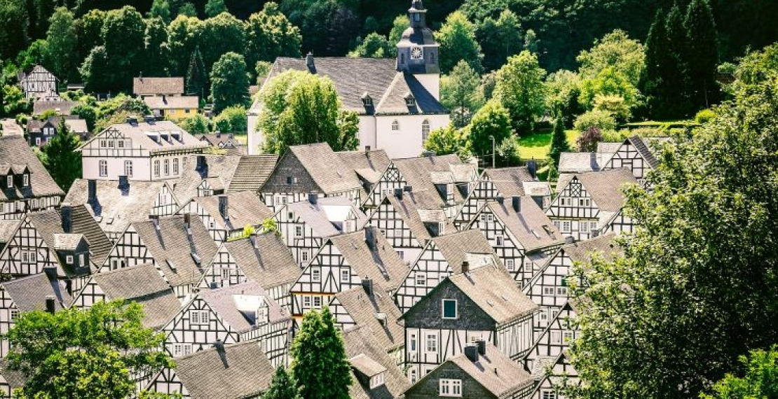 Freudenberg - urokliwe miasteczko z muru pruskiego